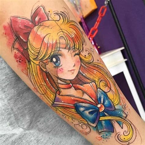 tatuaje sailor moon|32 tatuajes sensacionales de Sailor Moon